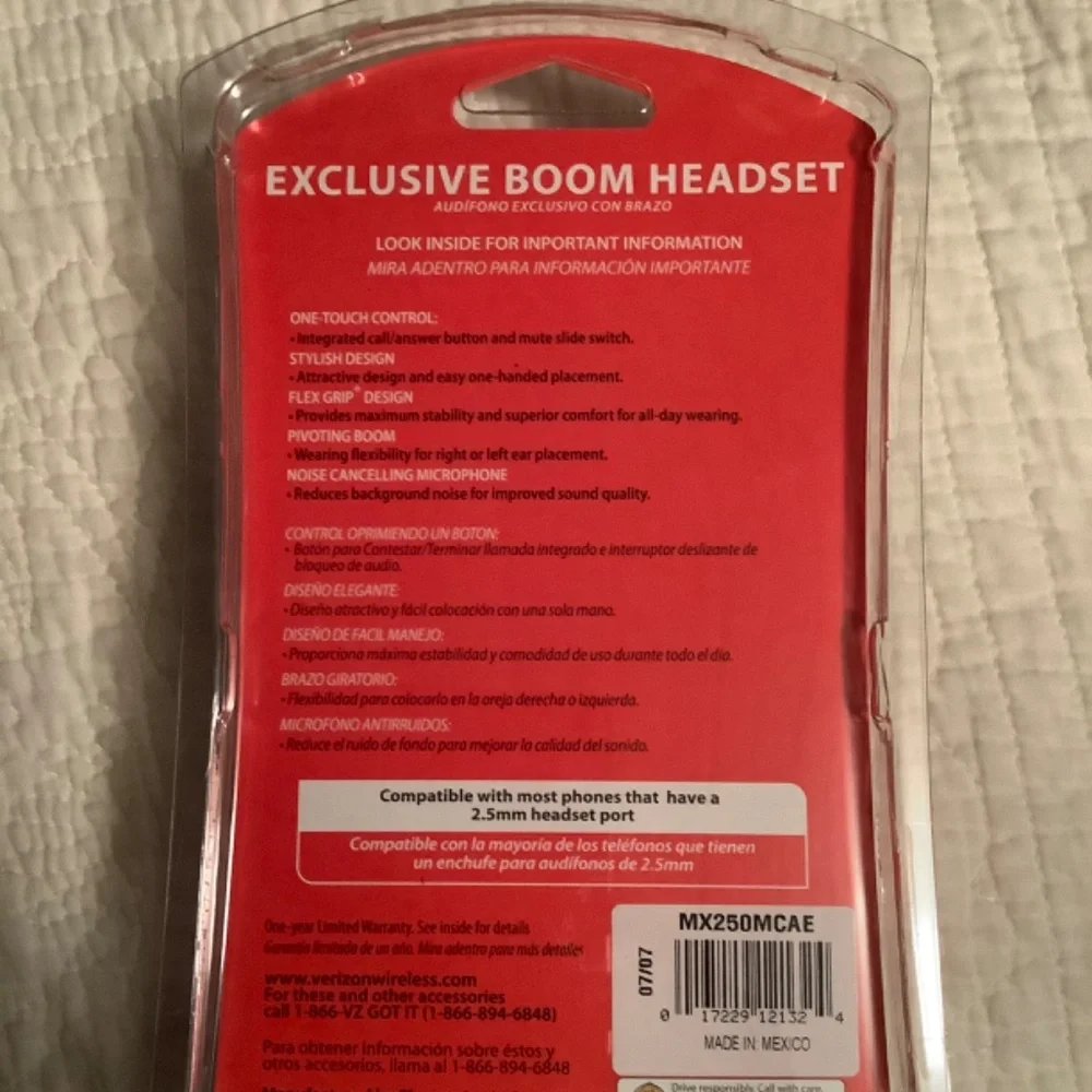 Plantronics Exclusive Boom Headset